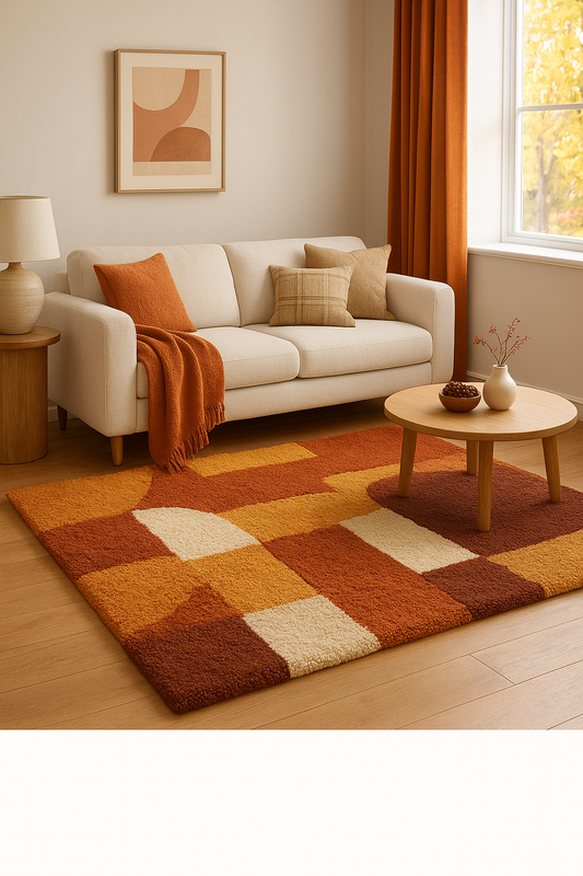 Fall Home Decor: Creating Warmth with Tufted Rugs
