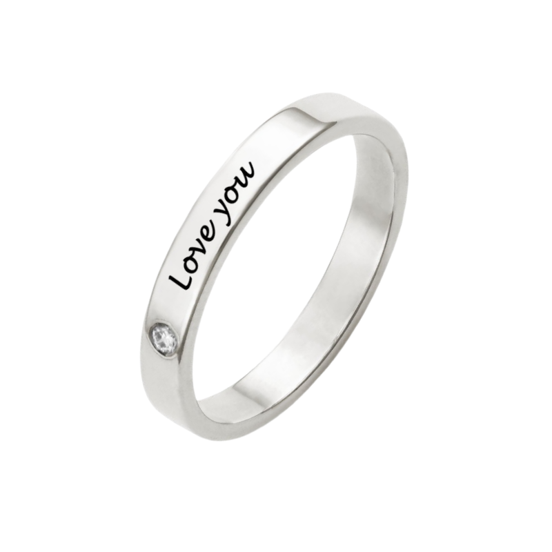 Custom Ring With Name Personalized Mothers Day Gifts for Women Midi Thumb Pinky Couples Matching Ring Promise Best Friendship