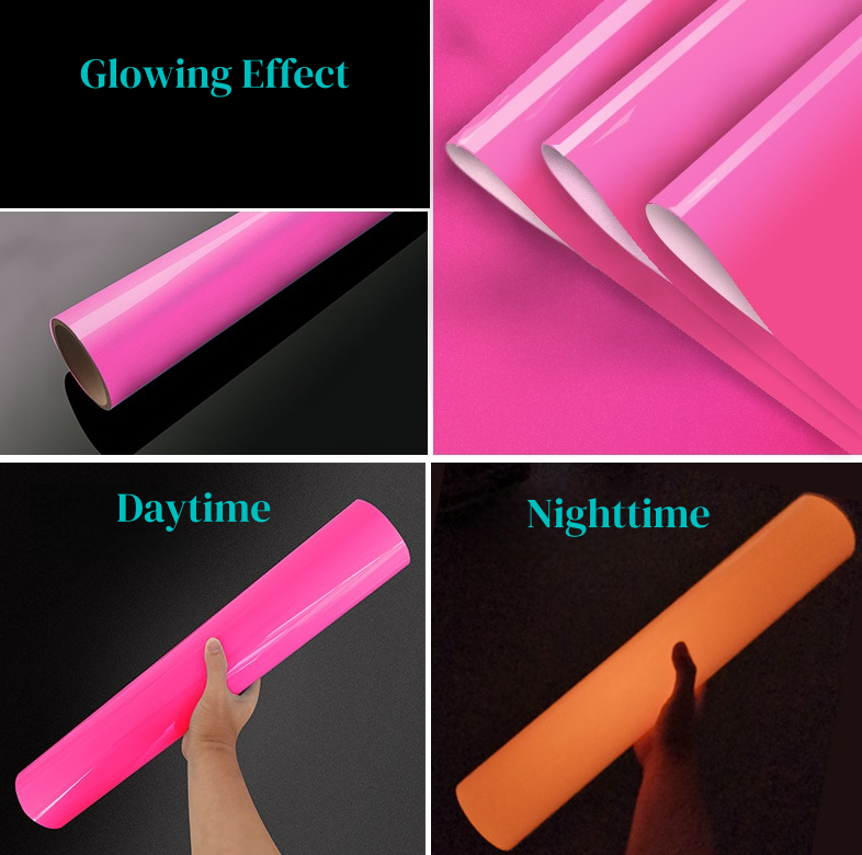 Custom DTF Transfer Glow in Dark Heat Press Design Personalized Heat Transfer