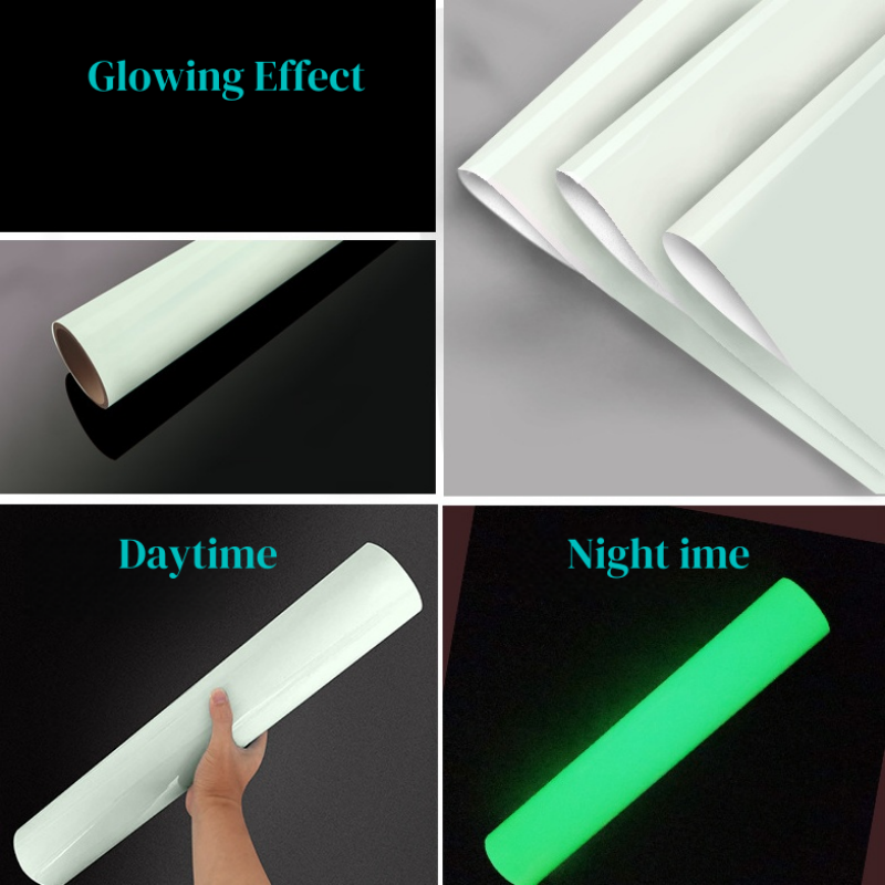 Custom DTF Transfer Glow in Dark Heat Press Design Personalized Heat Transfer