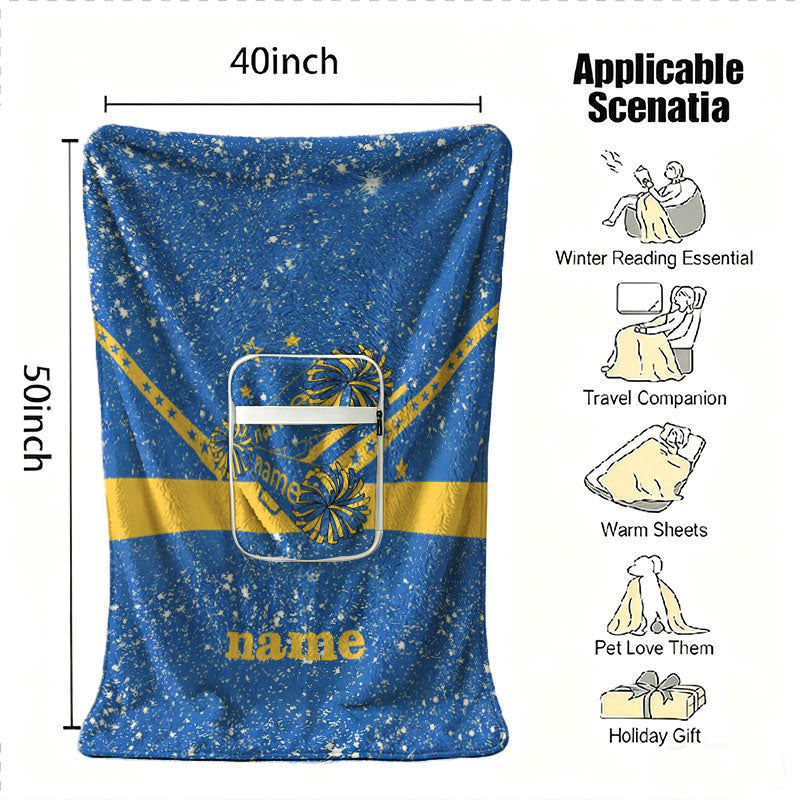 40x50 inch custom graduation blanket and gift guide.