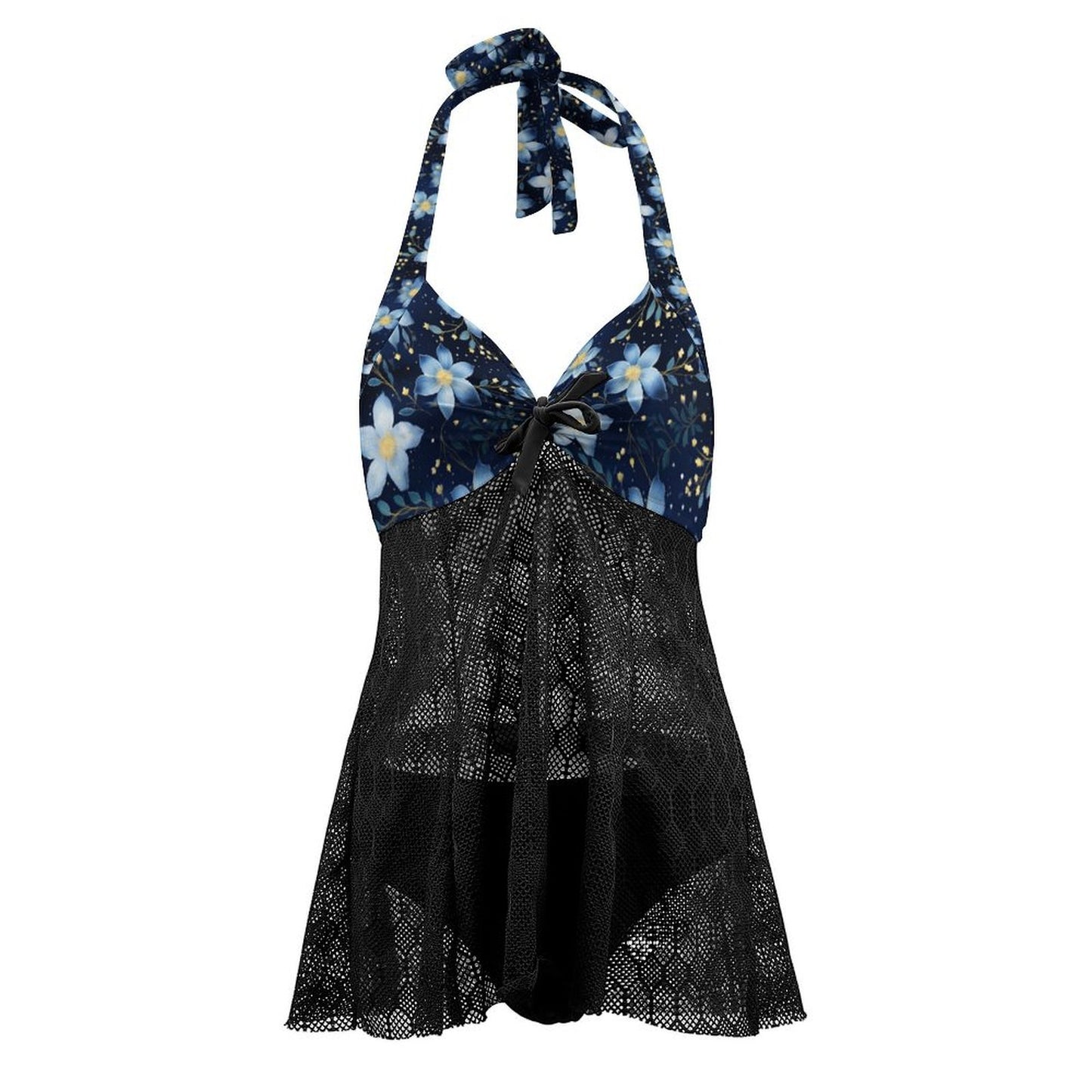 Maillot de bain une pièce personnalisé pour femme, taille haute, imprimé, rembourré et amovible