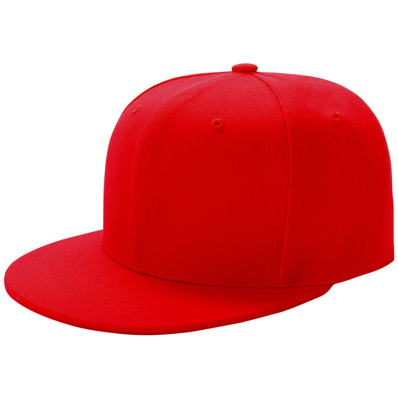 Custom Snapback Baseball Hat Cap Hip Hop Style Flat Bill Blank Solid Color Adjustable Size