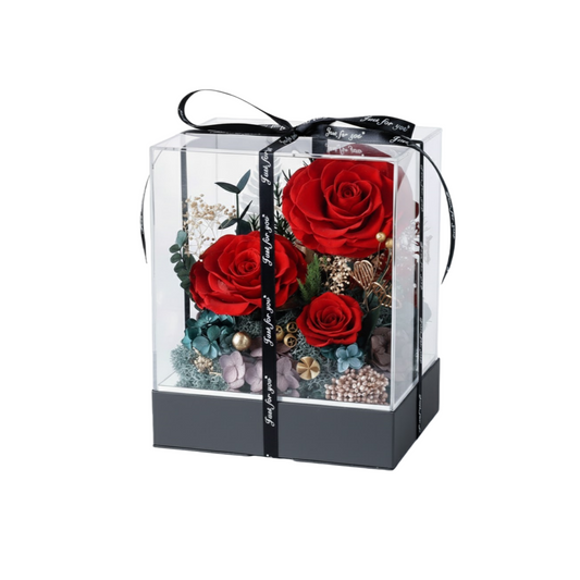 Eternal Rose Glass Box — Design Concept