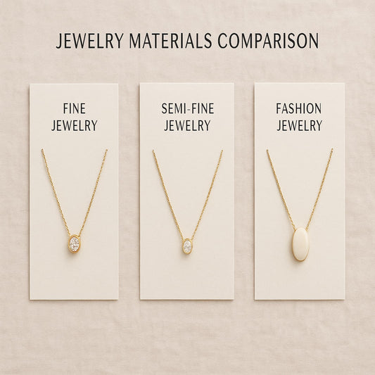 What’s the Difference Between Fine, Semi-Fine, and Fashion Jewelry?