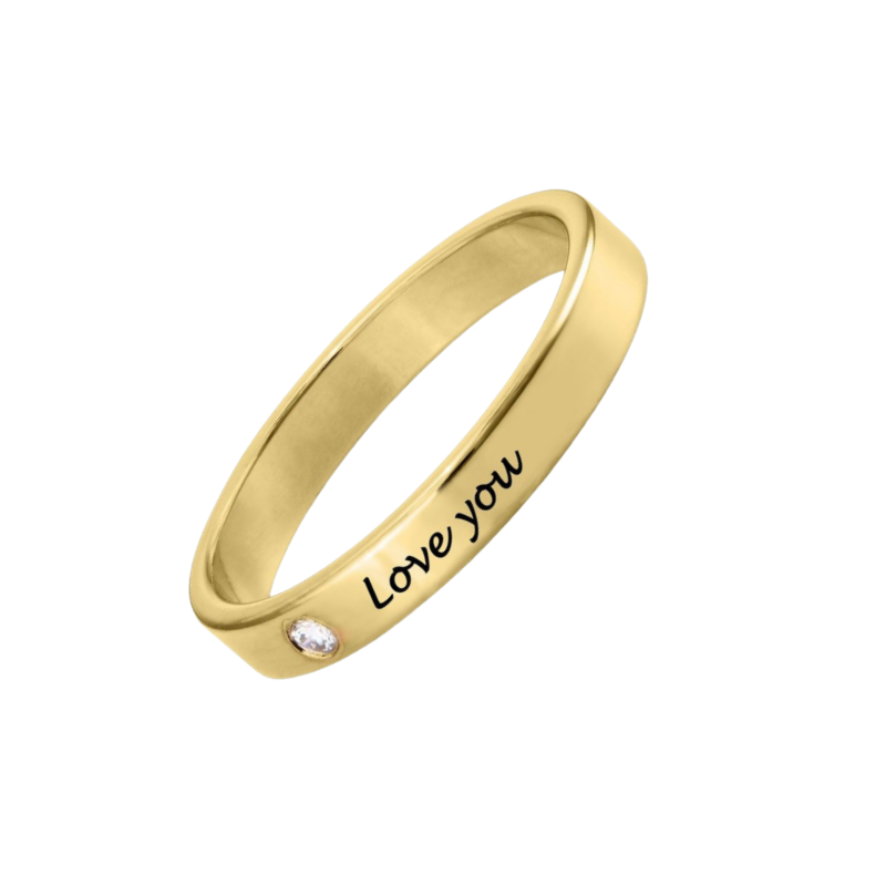 Custom Ring With Name Personalized Mothers Day Gifts for Women Midi Thumb Pinky Couples Matching Ring Promise Best Friendship