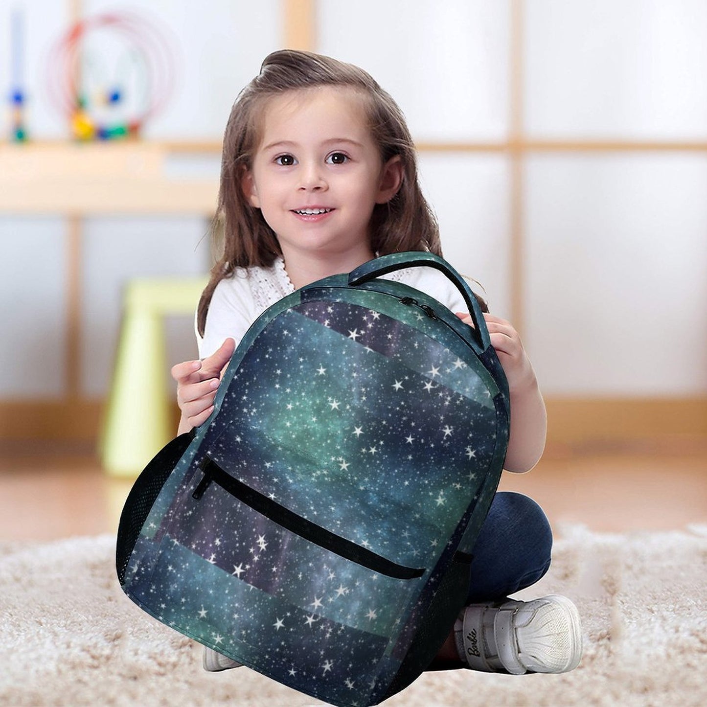 Sac à dos d'école unisexe personnalisé avec imprimé intégral pour garçon et fille