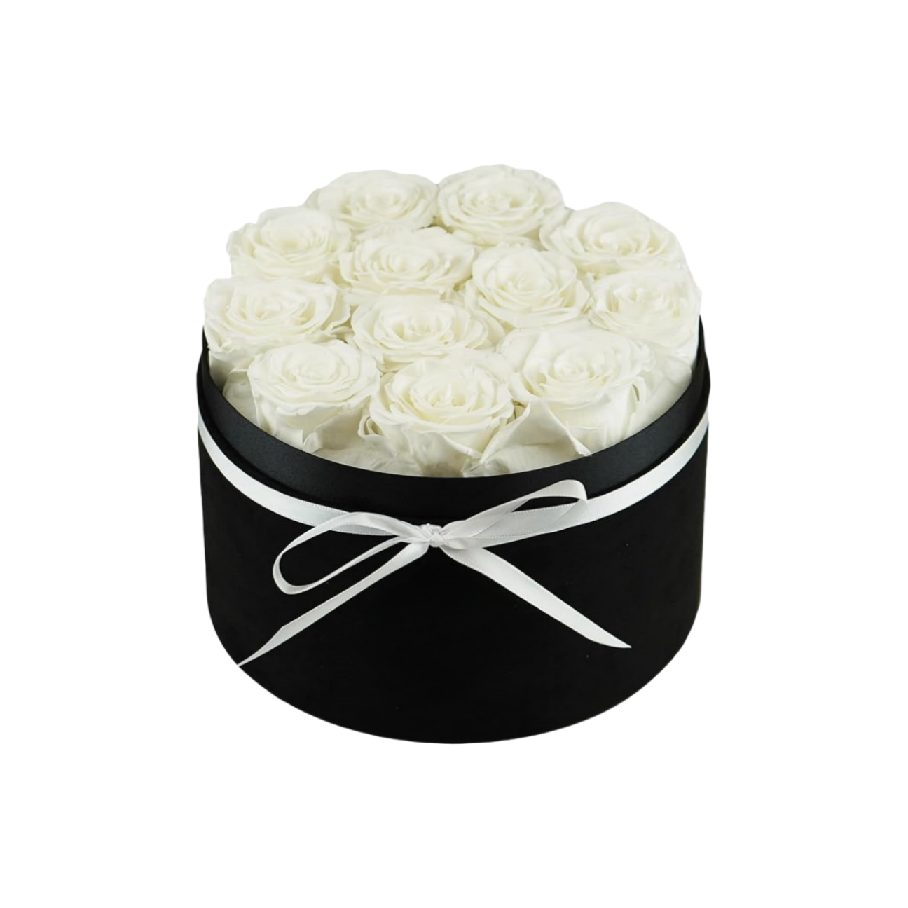 Fleurs éternelles, 12 roses dans une boîte, véritables roses préservées, cadeau d'anniversaire pour femme, fête des mères, Saint-Valentin, Noël
