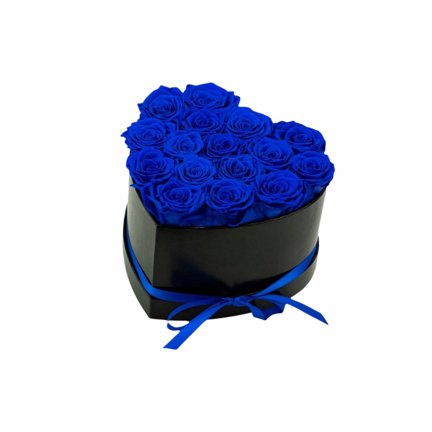 Personalized Preserved Roses Heart Box - Forever Flowers Gift for Her