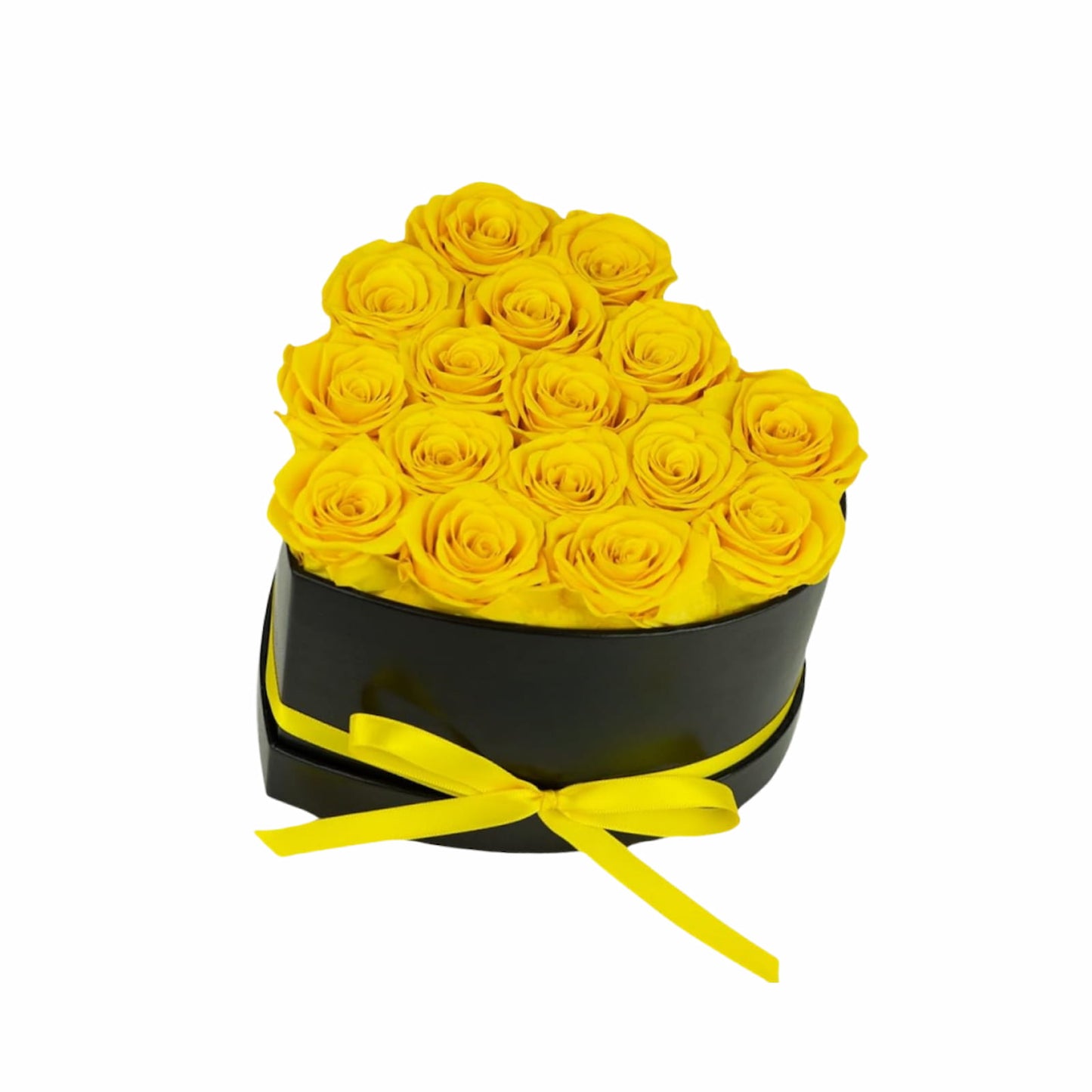 Personalized Preserved Roses Heart Box - Forever Flowers Gift for Her