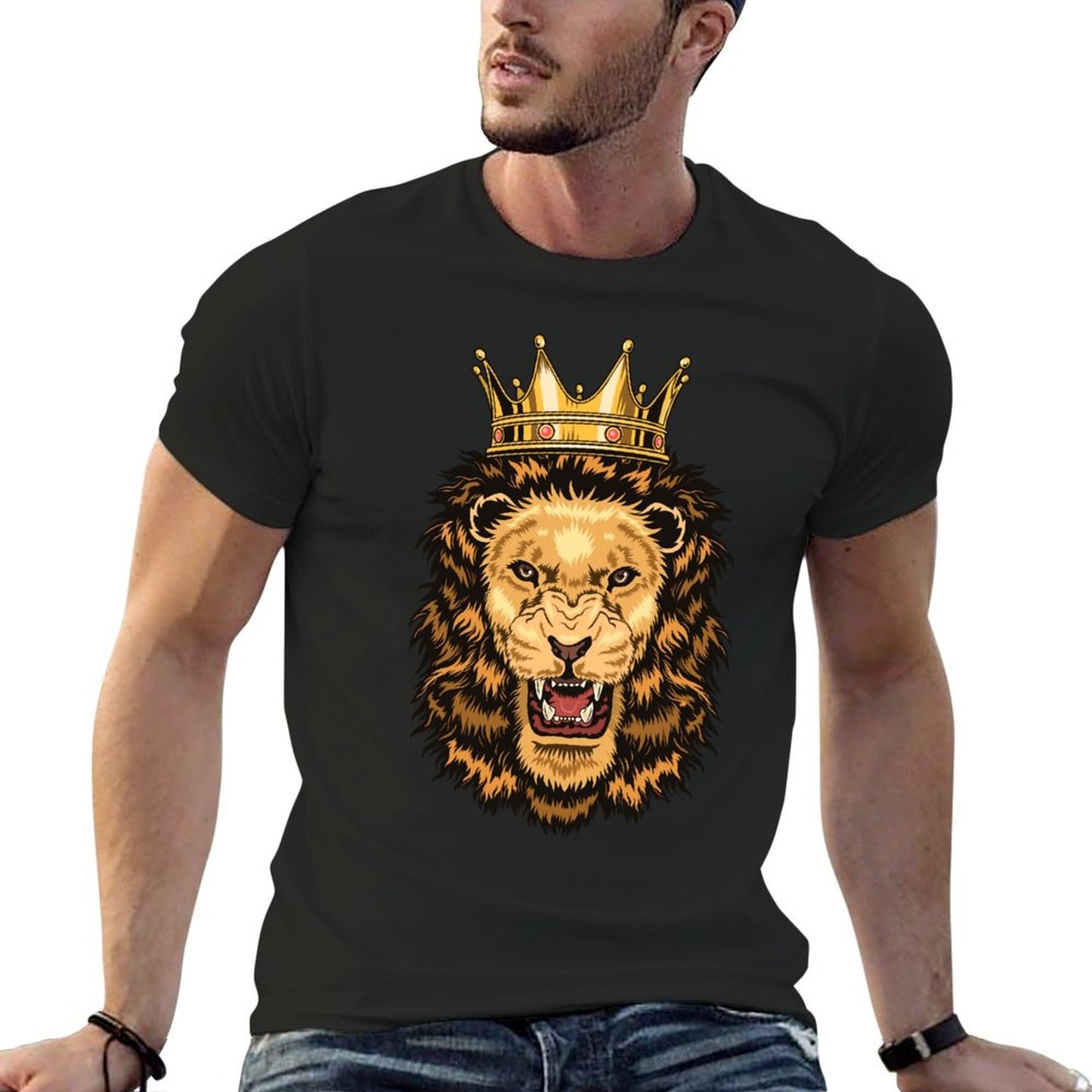 Custom T Shirt for Men, Add Your Image to Front and Back Printing, Customized T Shirts Design Your Own