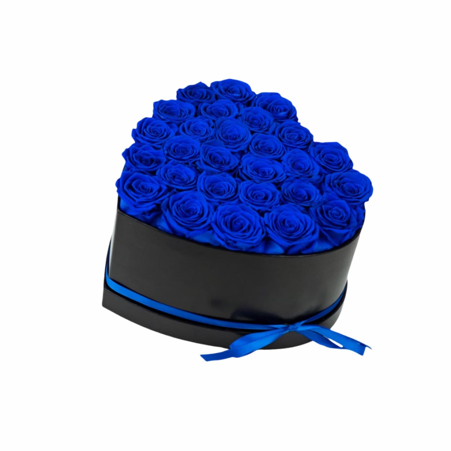 Personalized Preserved Roses Heart Box - Forever Flowers Gift for Her