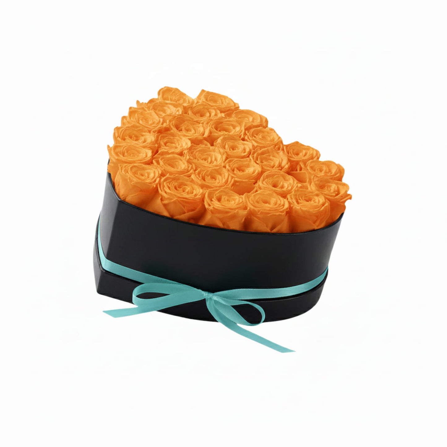 Personalized Preserved Roses Heart Box - Forever Flowers Gift for Her