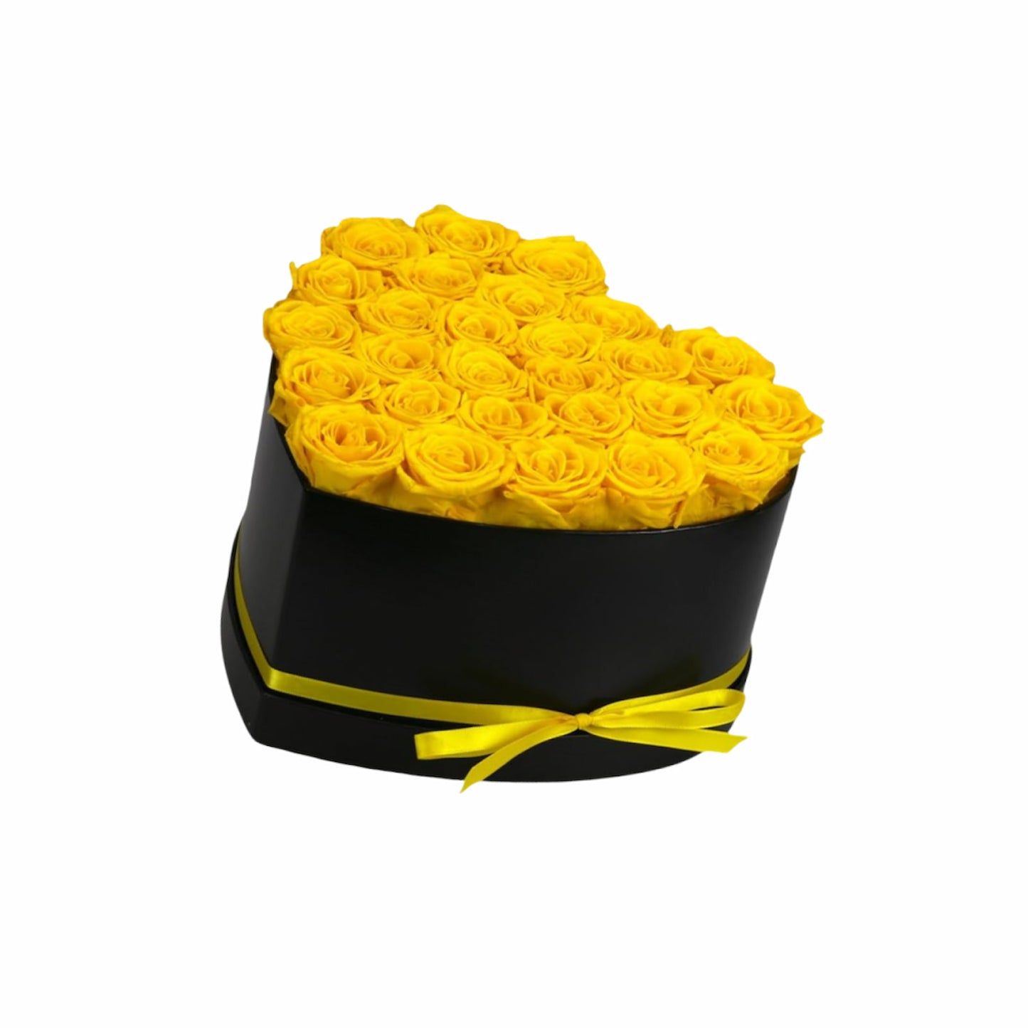 Personalized Preserved Roses Heart Box - Forever Flowers Gift for Her