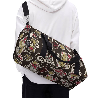 Sac de sport personnalisé avec impression, sac de sport sec et humide séparé, sac de sport, sac de sport, sac à main d'entraînement, sac à dos de yoga