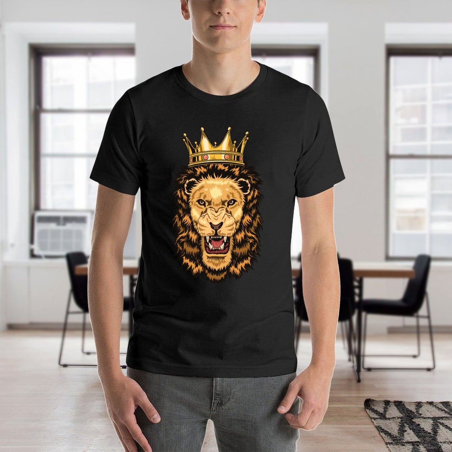 Custom T Shirt for Men, Add Your Image to Front and Back Printing, Customized T Shirts Design Your Own