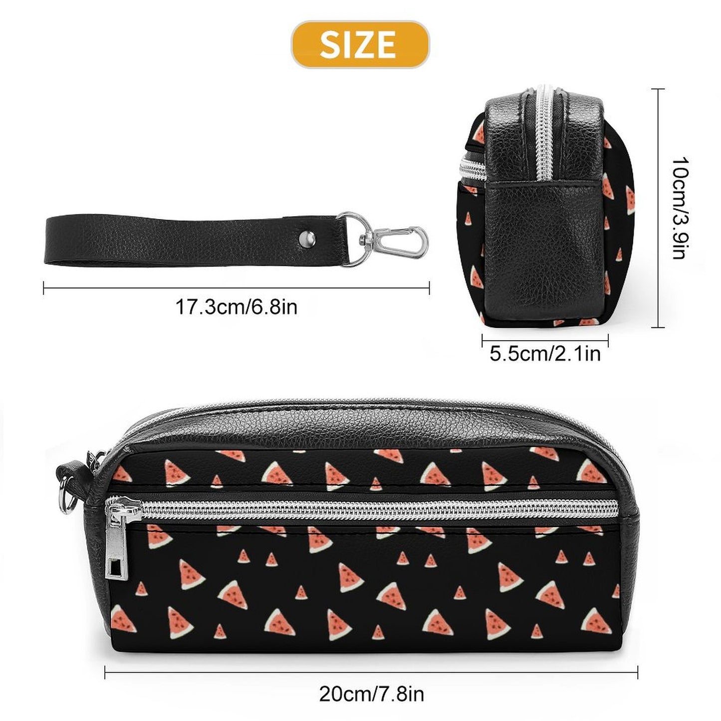 Pochette à monnaie portable personnalisée pour adultes, trousse de toilette et de maquillage étanche