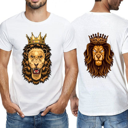 Custom T Shirt for Men, Add Your Image to Front and Back Printing, Customized T Shirts Design Your Own