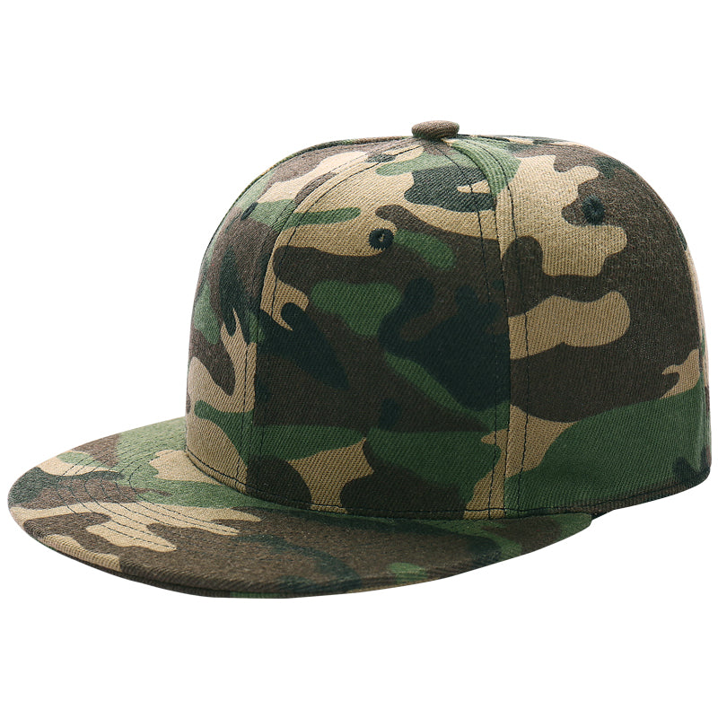 Custom Snapback Baseball Hat Cap Hip Hop Style  Flat Bill Blank Solid Color Adjustable Size