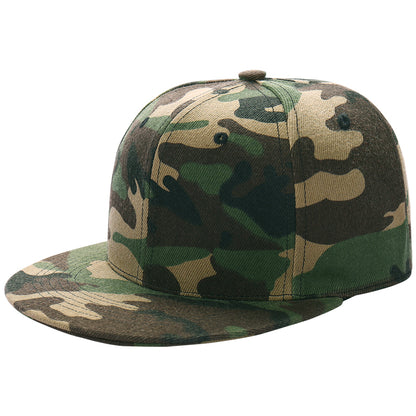 Custom Snapback Baseball Hat Cap Hip Hop Style  Flat Bill Blank Solid Color Adjustable Size