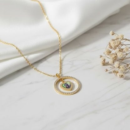 Custom Photo Heart Pendant Necklace,Personalized Picture Jewelry