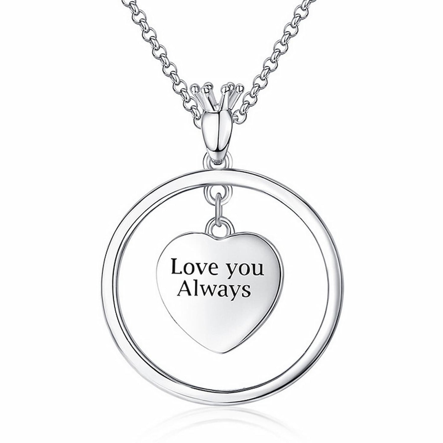 Custom Photo Heart Pendant Necklace,Personalized Picture Jewelry
