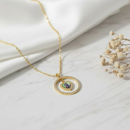 Custom Photo Heart Pendant Necklace,Personalized Picture Jewelry