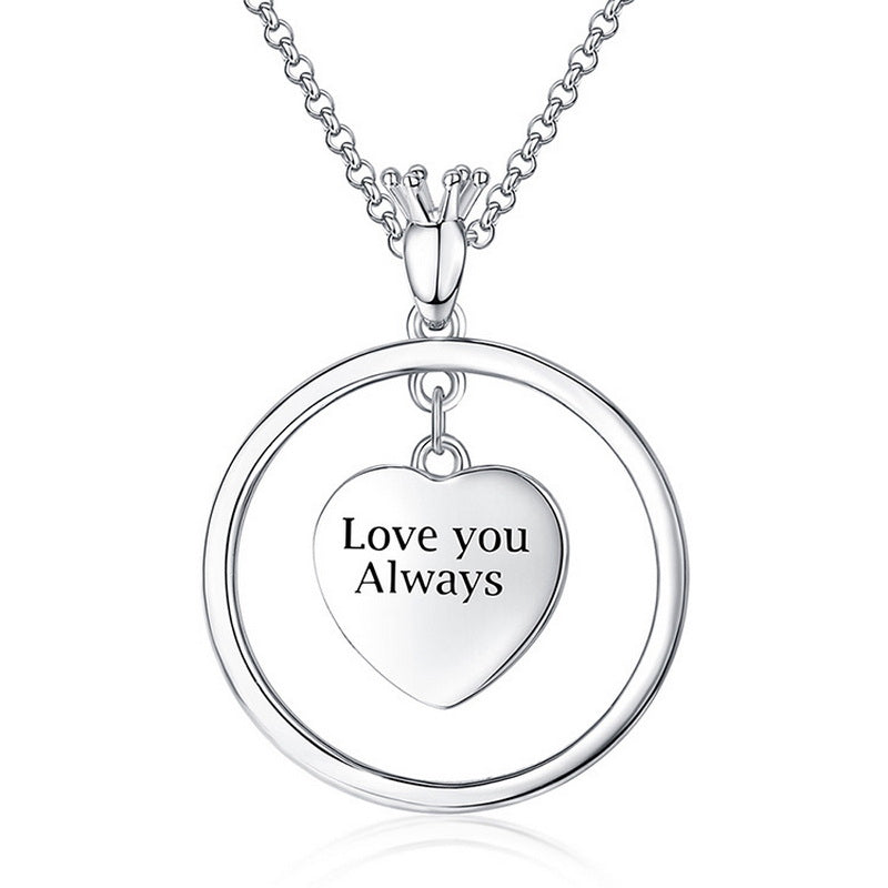 Custom Photo Heart Pendant Necklace,Personalized Picture Jewelry