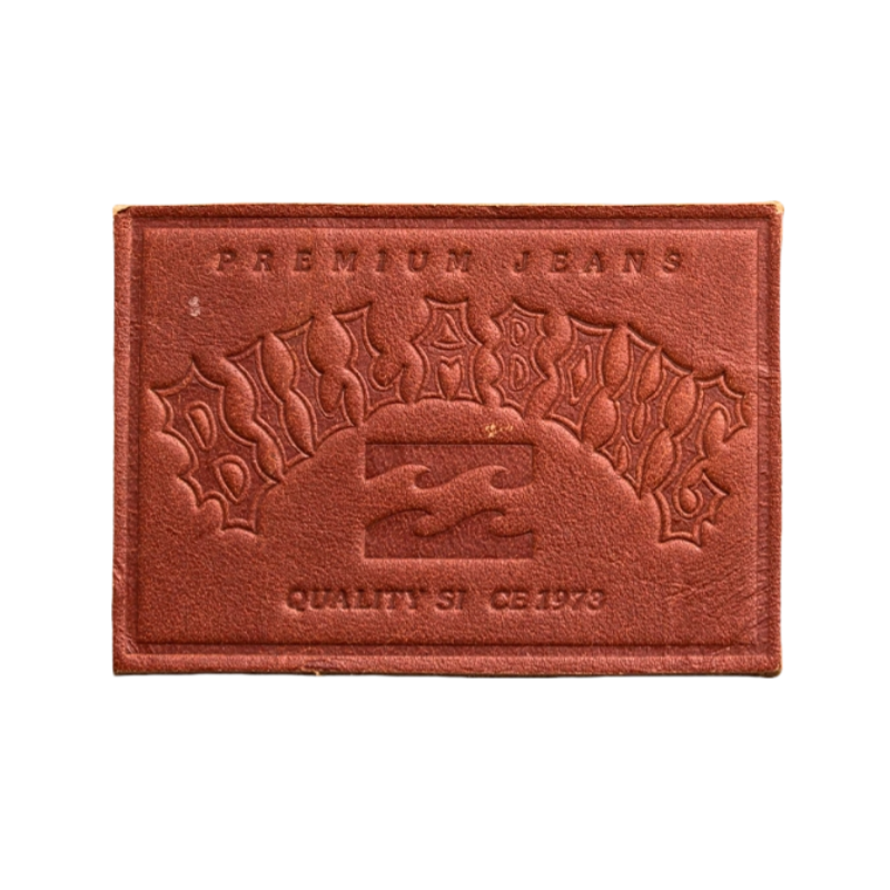 Wholeasle Custom Leather Patches for Hats,Jackets,Jeans No Minimum