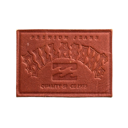 Wholeasle Custom Leather Patches for Hats,Jackets,Jeans No Minimum