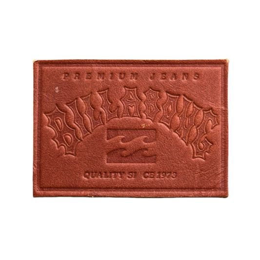 Wholeasle Custom Leather Patches for Hats,Jackets,Jeans No Minimum