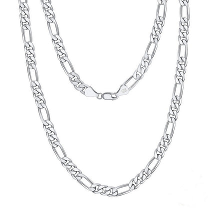 Custom Nameplate Necklace in Multiple Fonts - 925 Sterling Silver