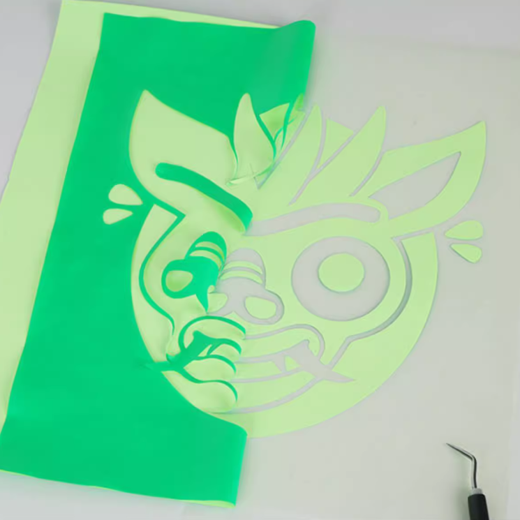 Custom Fluorescent Transfer Vinyl for Premium Designs