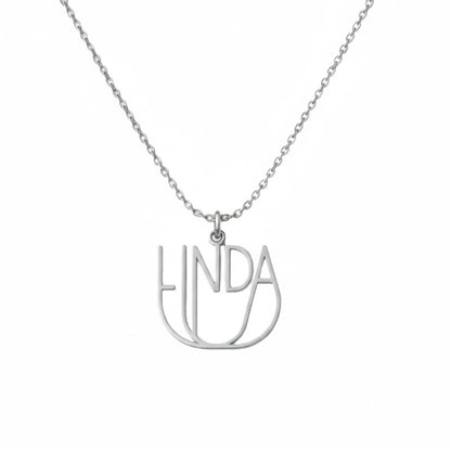 Personalized Name Necklace Custom Logo Unique Name Necklace