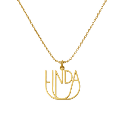 Personalized Name Necklace Custom Logo Unique Name Necklace