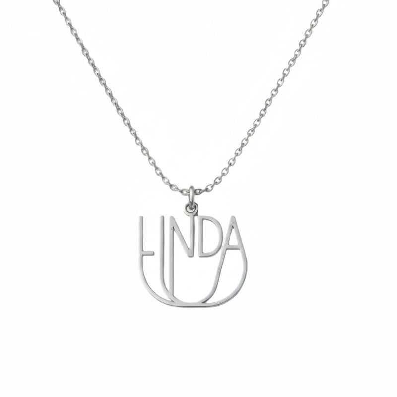 Personalized Name Necklace Custom Logo Unique Name Necklace