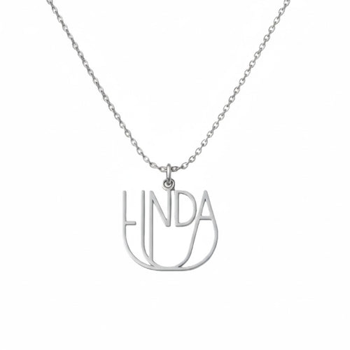 Personalized Name Necklace Custom Logo Unique Name Necklace