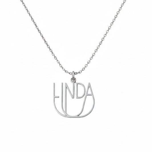 Personalized Name Necklace Custom Logo Unique Name Necklace