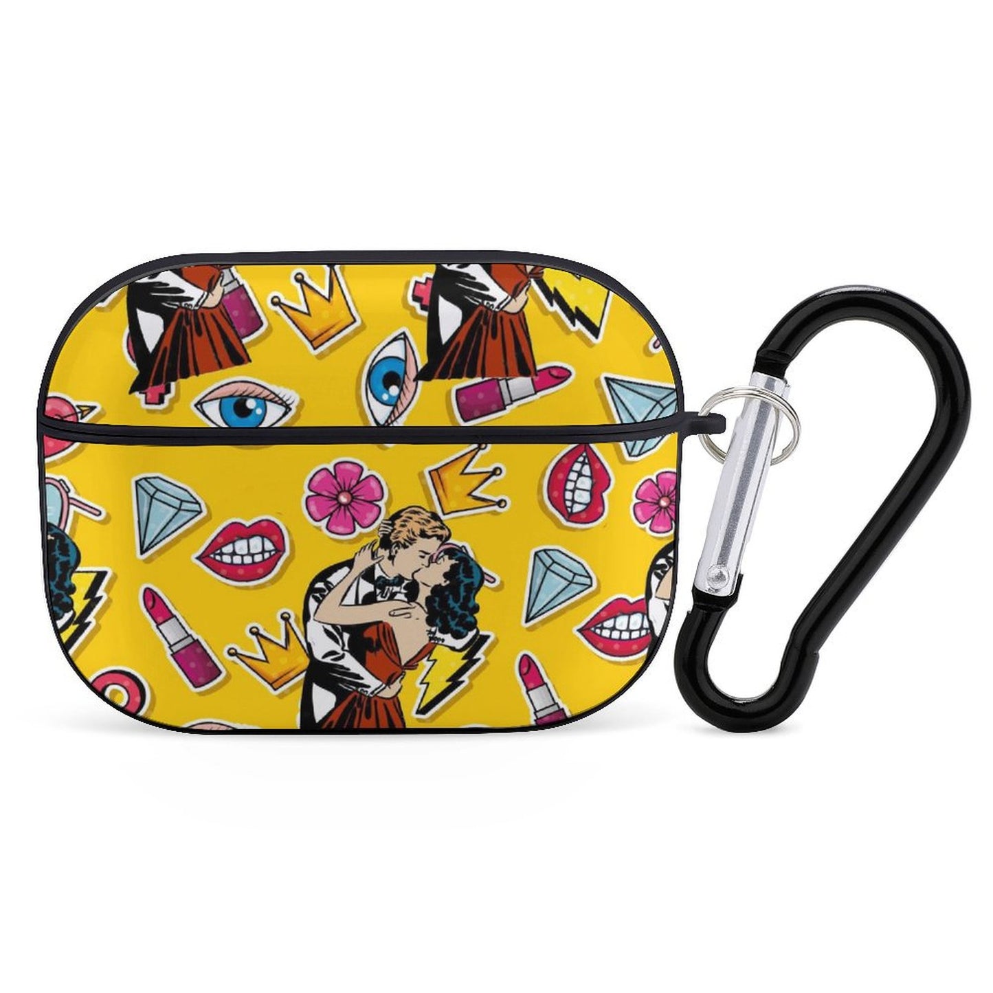 Custom AirPods Pro Case Cover with Keychain.