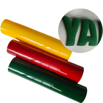 Custom Puff Heat Transfer Vinyl for Premium Designs