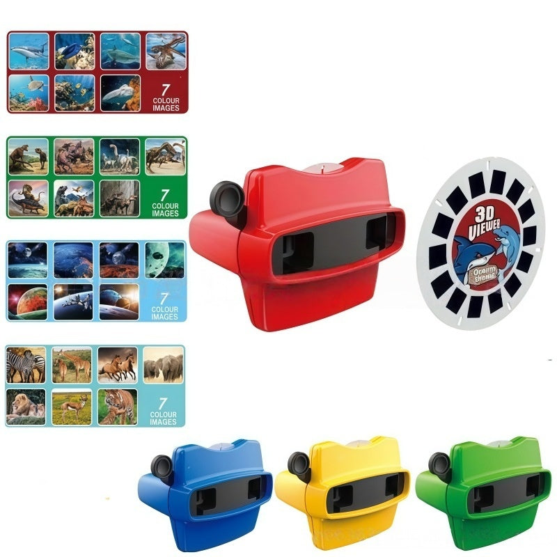 Personalized 3D Viewfinder with Custom Photo Reel Toy for Kids