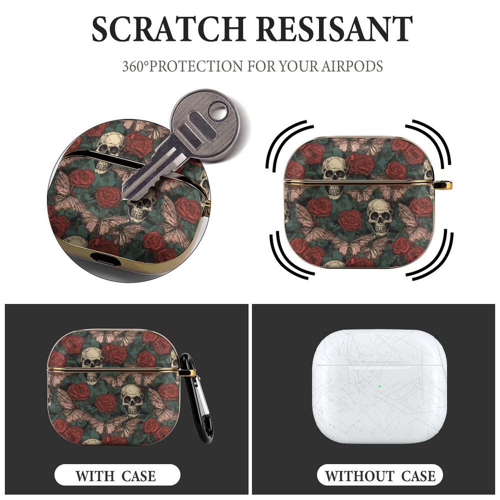 AirPods 3 Shockproof Case Protection Feature Display.