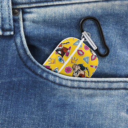 AirPod Pro Case with Keychain, pocket portable design.