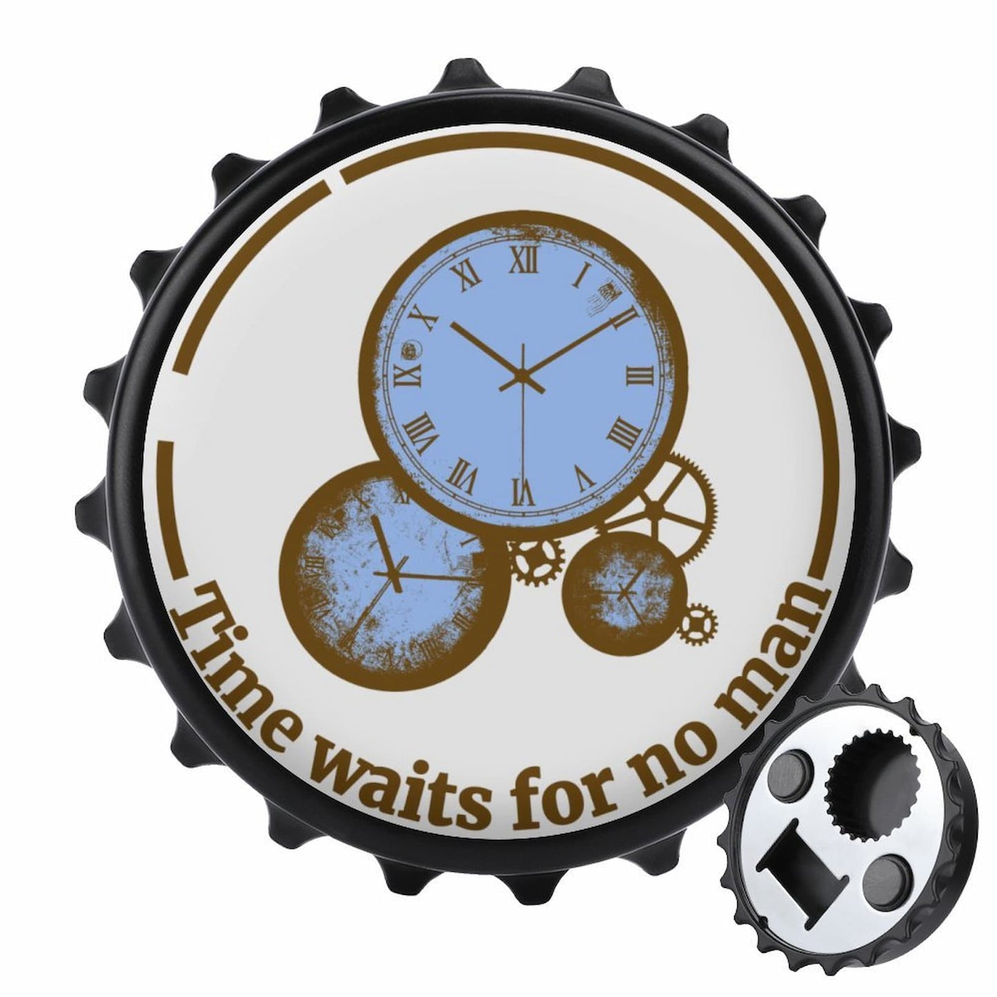 Ouvre-bouteille magnétique personnalisé pour réfrigérateur, ouvre-bouteille de bière