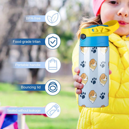 Key features: BPA-free, food-grade tritan, portable handle, sealed, autospout lid.