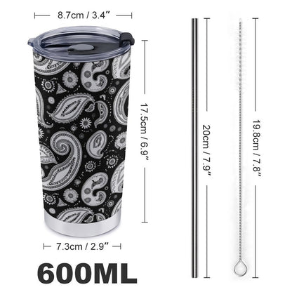 Custom Personalized 20oz Tumbler Stainless Steel Vacuum Insulated Water Coffee Tumbler Cup