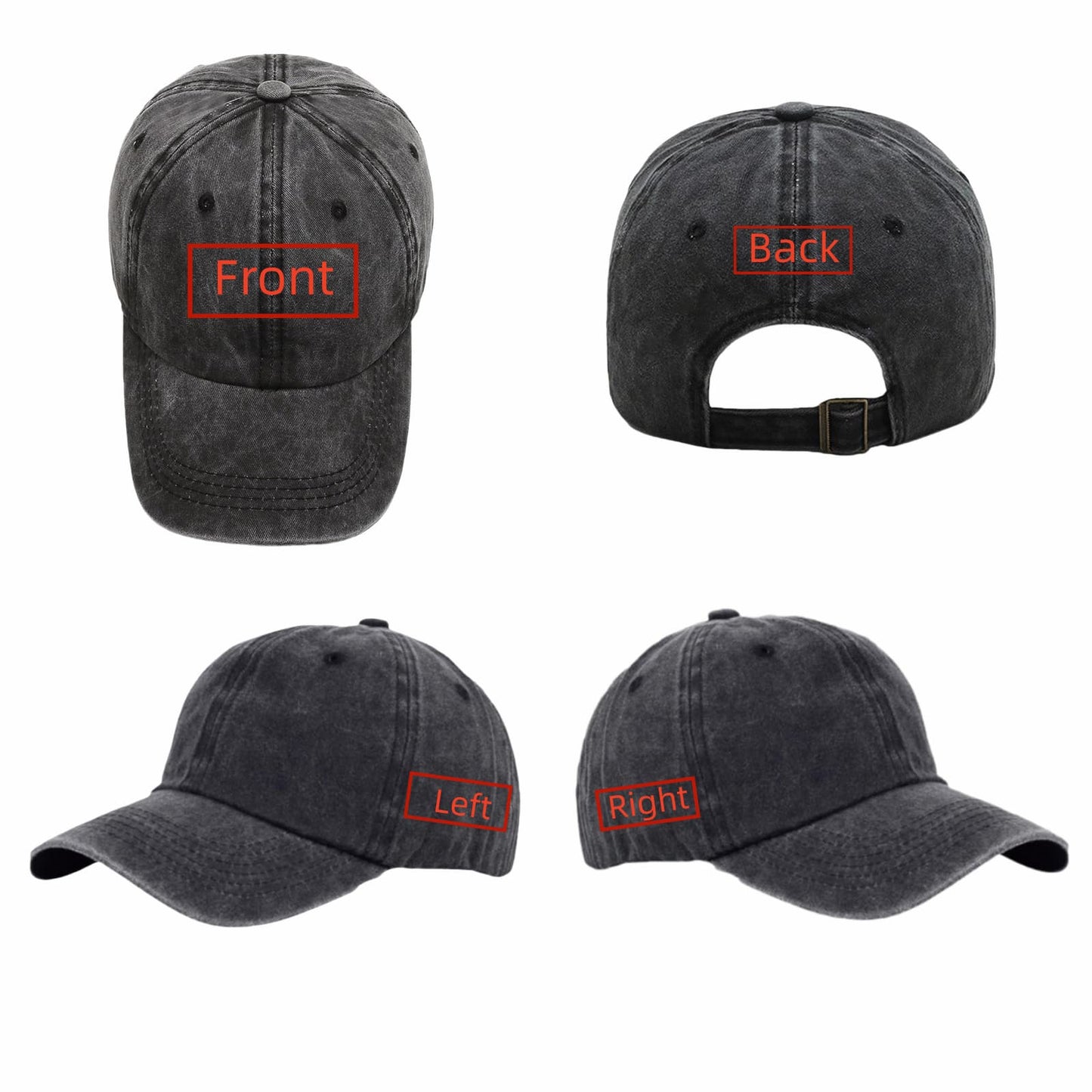 Custom Cotton Baseball Cap – Personalized Dad Hat with Logo for Teams & Branding