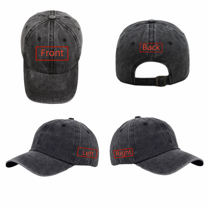 Custom Cotton Baseball Cap – Personalized Dad Hat with Logo for Teams & Branding