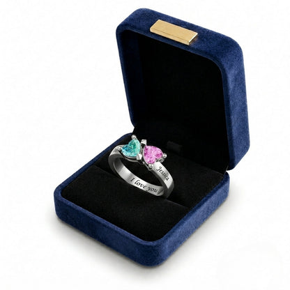 Custom Butterfly Ring gift box view custom jewelry