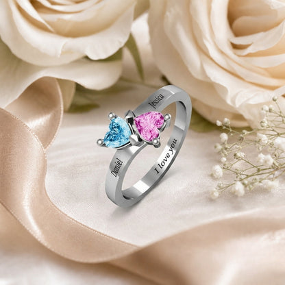 Custom Butterfly Ring lifestyle view custom jewelry